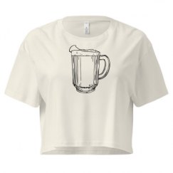 Ladies Festival Cali Crop Top Tee