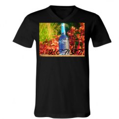 Unisex V-Neck Jersey Tee