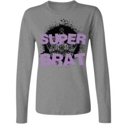 Ladies Relaxed Fit Basic Long Sleeve Tee