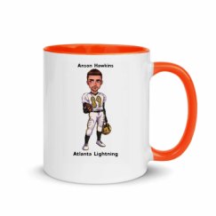 11oz Ceramic Mug with Color Inside