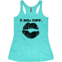 Ladies Slim Fit Super Soft Racerback Triblend Tank