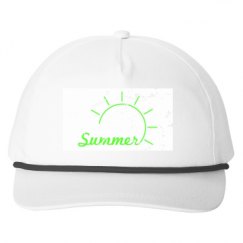 Snapback Five-Panel Rope Hat