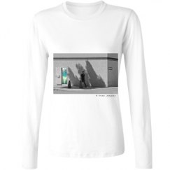 Ladies Relaxed Fit Basic Long Sleeve Tee