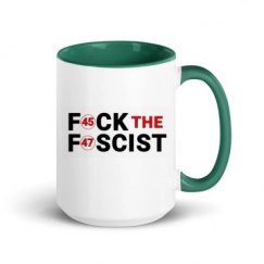 15oz Ceramic Mug with Color Inside