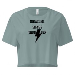 Ladies Festival Cali Crop Top Tee