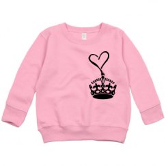 Toddler Crewneck Basic Promo Sweatshirt