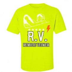 Unisex Ultra Cotton Safety Neon Crewneck Tee