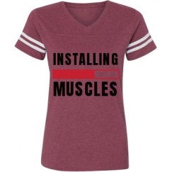 Ladies Relaxed Fit Vintage Sports Tee