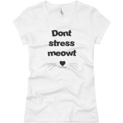 Ladies Slim Fit Basic Promo Jersey Tee