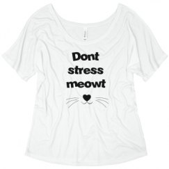 Ladies Flowy Slouchy Tee