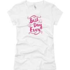 Ladies Slim Fit Basic Promo Jersey Tee