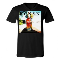 Unisex V-Neck Jersey Tee