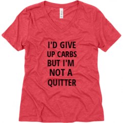 Ladies Relaxed Fit Super Soft Triblend V-Neck Tee