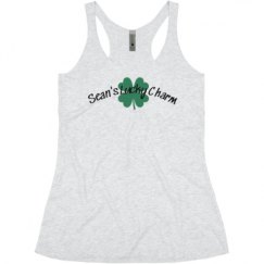 Ladies Slim Fit Super Soft Racerback Triblend Tank