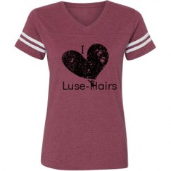 Ladies Relaxed Fit Vintage Sports Tee