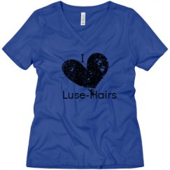 Ladies Relaxed Fit V-Neck Tee