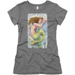 Ladies Slim Fit Super Soft Triblend Tee