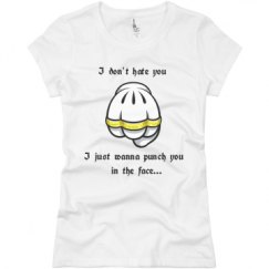 Ladies Slim Fit Basic Promo Jersey Tee