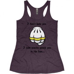 Ladies Slim Fit Super Soft Racerback Triblend Tank