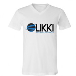 Unisex V-Neck Jersey Tee