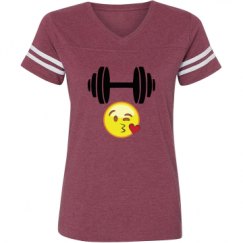 Ladies Relaxed Fit Vintage Sports Tee