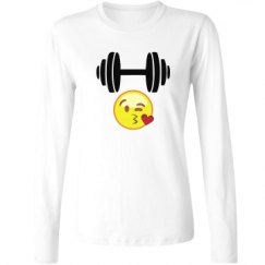 Ladies Relaxed Fit Basic Long Sleeve Tee