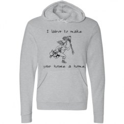 Unisex Fleece Pullover Midweight Hoodie