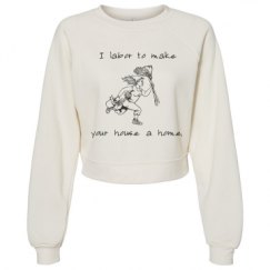 Women's Raglan Pullover Fleece