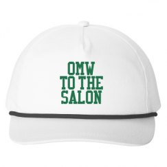 Snapback Five-Panel Rope Hat