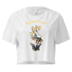 Ladies Festival Cali Crop Top Tee