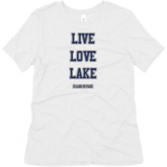 Ladies Relaxed Fit Super Soft Triblend Tee