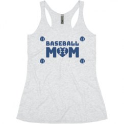 Ladies Slim Fit Super Soft Racerback Triblend Tank