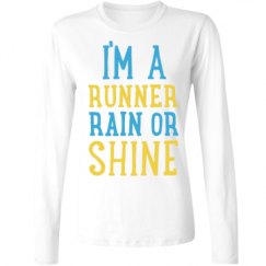 Ladies Relaxed Fit Basic Long Sleeve Tee