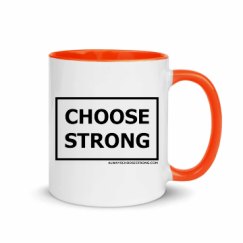 11oz Ceramic Mug with Color Inside