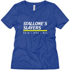 Ladies Relaxed Fit V-Neck Tee