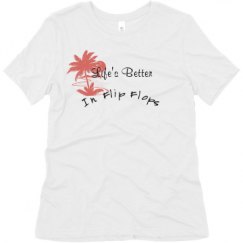 Ladies Relaxed Fit Super Soft Triblend Tee