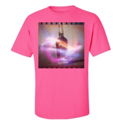 Unisex Ultra Cotton Safety Neon Crewneck Tee