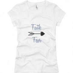 Ladies Slim Fit Basic Promo Jersey Tee