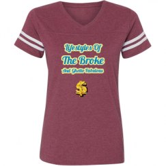 Ladies Relaxed Fit Vintage Sports Tee