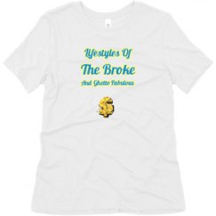 Ladies Relaxed Fit Super Soft Triblend Tee