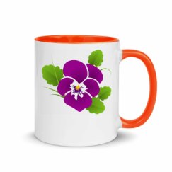 11oz Ceramic Mug with Color Inside