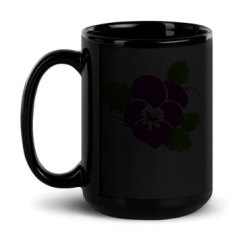 15oz Black Glossy Mug