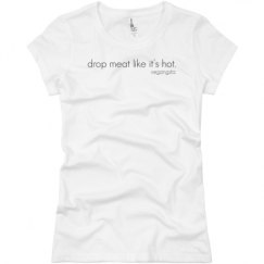 Ladies Slim Fit Basic Promo Jersey Tee