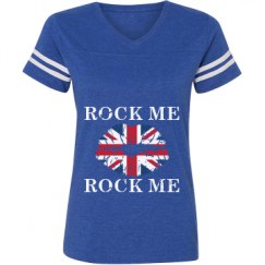 Ladies Relaxed Fit Vintage Sports Tee