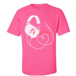 Unisex Ultra Cotton Safety Neon Crewneck Tee