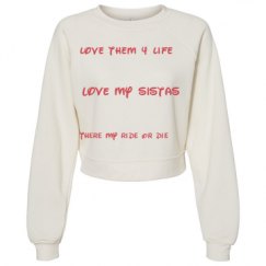 Women's Raglan Pullover Fleece