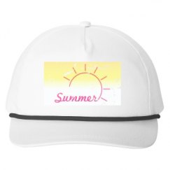 Snapback Five-Panel Rope Hat