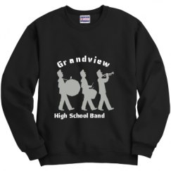 Unisex Film and Foil Crewneck Sweatshirt