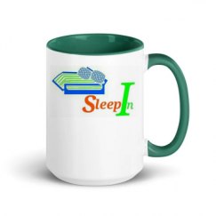 15oz Ceramic Mug with Color Inside