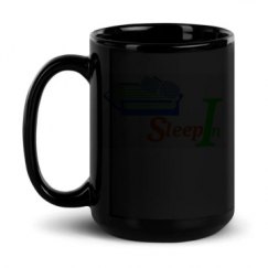 15oz Black Glossy Mug